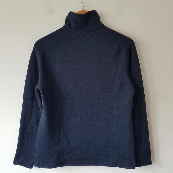 Patagonia Better Sweater 1/4 Zip Fleece Long Sleeve Navy Blue Size Medium - Picture 2 of 14